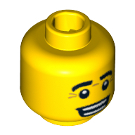 Lego hlava, žlutá (4632083)